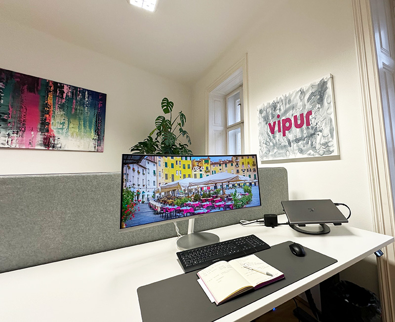 vipur, vienna purification, office space with one workplace.